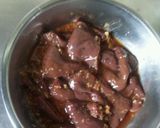 レバニラ炒め作り方1写真