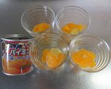 フルーツ缶詰☆ぷるんちゅるんアガーゼリー作り方3写真