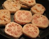 れんこんのはさみ焼き☆２種作り方4写真