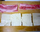 ご飯が進む♪木綿豆腐の☆肉巻き♡照り焼き作り方3写真