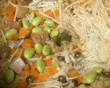 リメイク！角煮の煮汁で炊き込みご飯☆作り方5写真