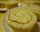 ☆☆カスタードクリームでロールケーキ☆☆作り方43写真