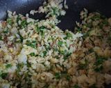 ♥七草粥より簡単♪七草チャーハン♥作り方7写真