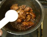 ☆酒と生姜いっぱいで煮る鶏レバー煮☆作り方11写真