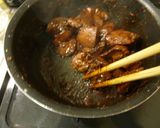 ☆酒と生姜いっぱいで煮る鶏レバー煮☆作り方12写真