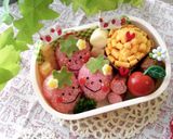 簡単！可愛い☆キャラ弁☆いちごのお弁当☆作り方5写真