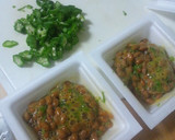 漬けととろろと納豆おくらのねばねば丼作り方3写真