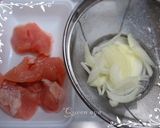 チキンのバジルクリームパスタ☆作り方2写真