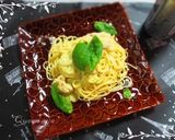 チキンのバジルクリームパスタ☆作り方8写真