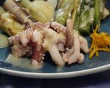 焼き葱といかの柚子味噌ソース作り方7写真