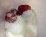 フローズンストロベリーアイス☆ジェラート作り方1写真