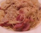 ジャガイモとベーコンのパスタ パン粉がけ作り方3写真