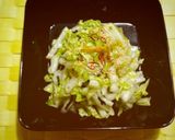 白菜(キャベツ)のゴマ風味お茶漬けあえ♡作り方2写真