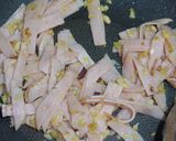 大量消費ほうれん草とハムの中華クリーム煮作り方7写真