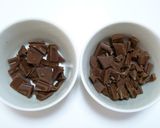 親子バレンタインHMレンジチョコドーナツ作り方4写真