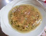 小松菜の炊いたんのオムレツあんかけ作り方6写真