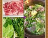 ☆*+白菜と水菜のあんかけラーメン+*☆作り方1写真