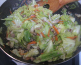 ウェイパーで旨い♪キャベツ多めの野菜炒め作り方4写真