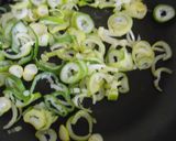塩こんぶと長ねぎと卵のチャーハン作り方4写真