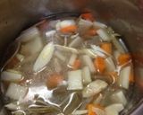 野菜たっぷりけんちん汁(圧力鍋)作り方3写真