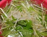水菜ともやしのサッパリおつまみ作り方2写真