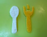【キャラ弁】たまごde鬼さん＆お福さん作り方3写真