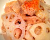 レンコンと豚バラ肉の塩麹炒め♪作り方6写真