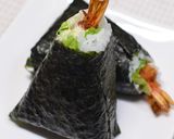 節分に☆おにぎり型deエビフライ恵方巻き作り方9写真