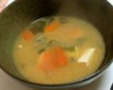 祖母の味＊豆腐とわかめの味噌汁作り方5写真