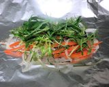 野菜たっぷり　旬の真鱈のホイル焼き作り方4写真