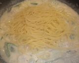 冬の醍醐味☆白子と葱の和風クリームパスタ作り方7写真