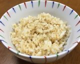 ひじき煮が残ったら♪レンジで豆乳リゾット作り方1写真