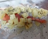 鮭のホイル焼き☆じゃがガーリックバター作り方3写真