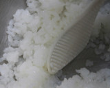 ほうれん草押し鮨作り方16写真