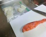鮭と餅のロール白菜作り方1写真