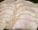 鶏むね肉＋塩麹＋オリーブオイル★レンジで作り方7写真