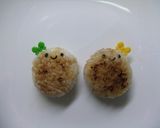 焼きおにぎりde焼き餅ちゃんのキャラ弁☆作り方7写真