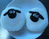 【キャラ弁】はんぺんdeひつじのショーン作り方4写真