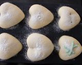 ぷっくりハートの白パン（チョコ入り）作り方4写真