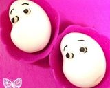 ゆで卵でムーミン♡キャラ弁作り方5写真