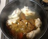 残りのカレーで簡単鶏スープ!作り方3写真