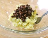 小豆とさつまいものミルキー茶巾♪作り方2写真