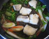 タラと春雨の中華あんかけ煮作り方5写真