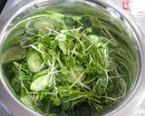 きゅうりと貝割れ大根のピリ辛サラダ作り方4写真