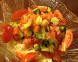 夏のひとりランチ☆さっぱりトマト丼!作り方6写真