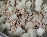 超簡単なのに絶品!!豚肉と大根の煮物作り方3写真