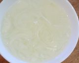 唐揚げと水菜のシャキシャキサラダ作り方2写真