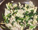 ご飯が進む!たけのことほうれん草の卵焼き作り方3写真