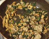 ご飯が進む!たけのことほうれん草の卵焼き作り方4写真