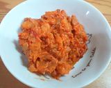 ミートソースをリメイク☆イタリアン卵焼き作り方1写真